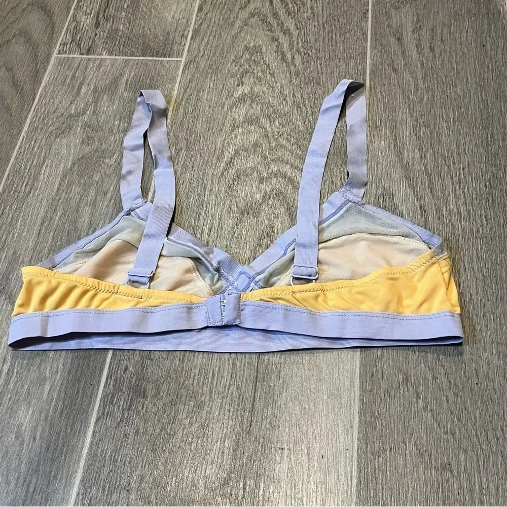 ASOS Signature8 Purple & Yellow Bralette